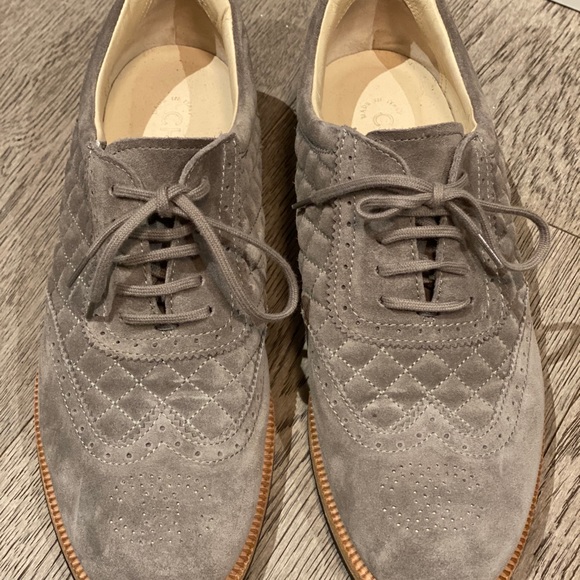 Chanel Grey suede loafers - Picture 3 of 4